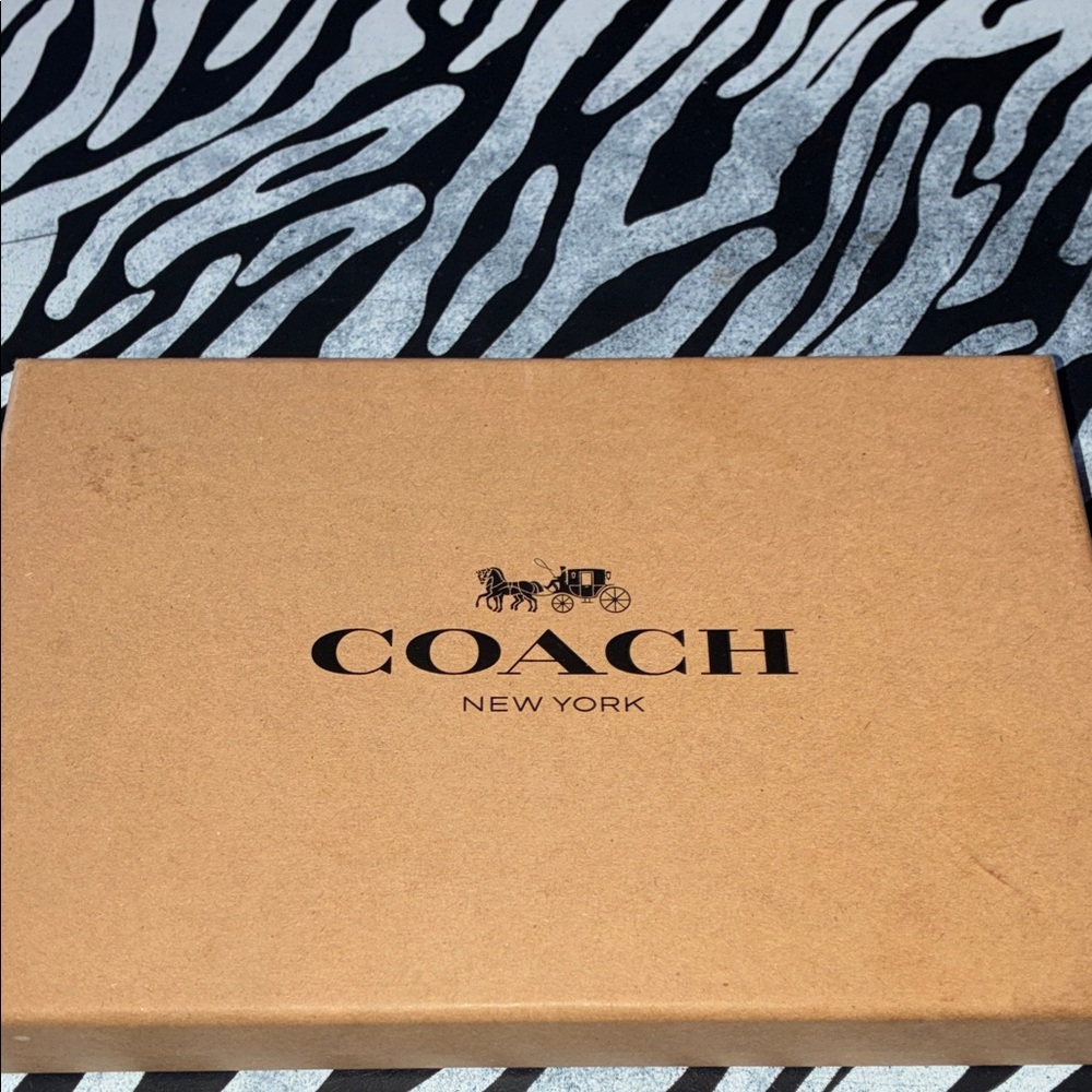 2 Coach Brown Leather Men Wallets